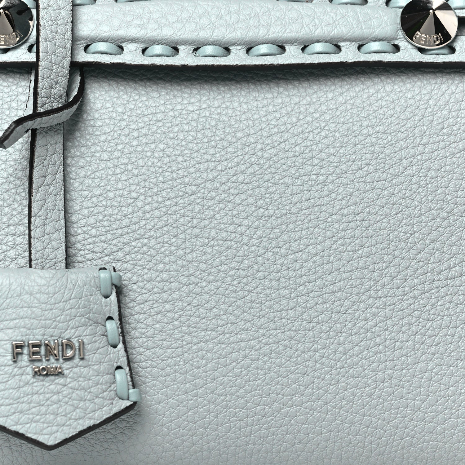 Fendi Cuoio Romano Selleria Sintetica Tape Stitch Mini By The Way Boston Bag Anice 7 of 9