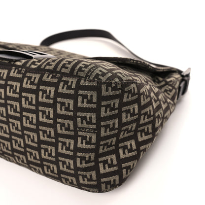 Fendi Zucchino Vitello Mama Baguette Testa di Moro Beige 14 of 14