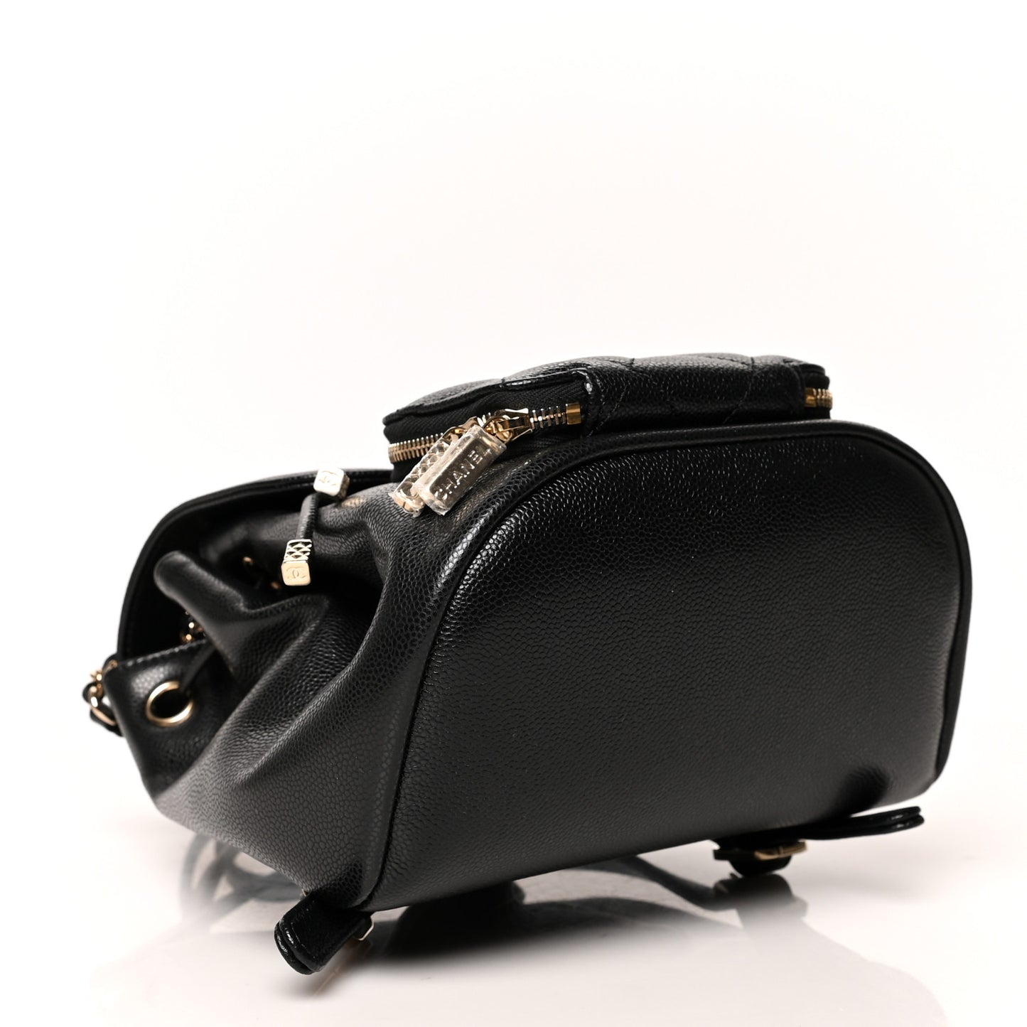 Caviar Quilted Mini Business Affinity Backpack Black
