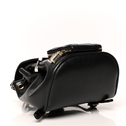 Chanel Caviar Quilted Mini Business Affinity Backpack Black 4 of 11