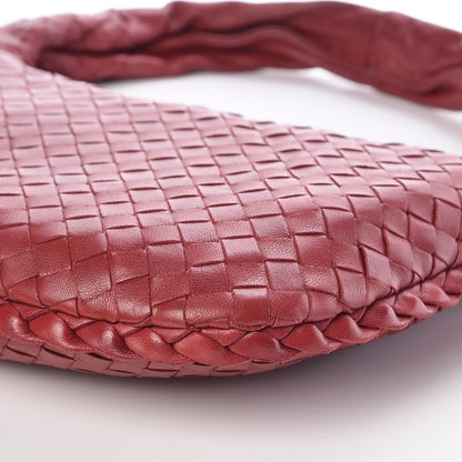 Bottega Veneta Nappa Intrecciato Small Hobo Bordeaux 14 of 15