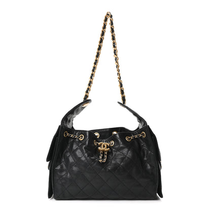 Chanel Caviar Quilted Small Chanel 25 Handbag Black 1 of 10