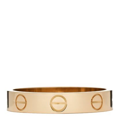 Cartier 18K Yellow Gold 3.5mm LOVE Wedding Band Ring 52 6 3 of 5