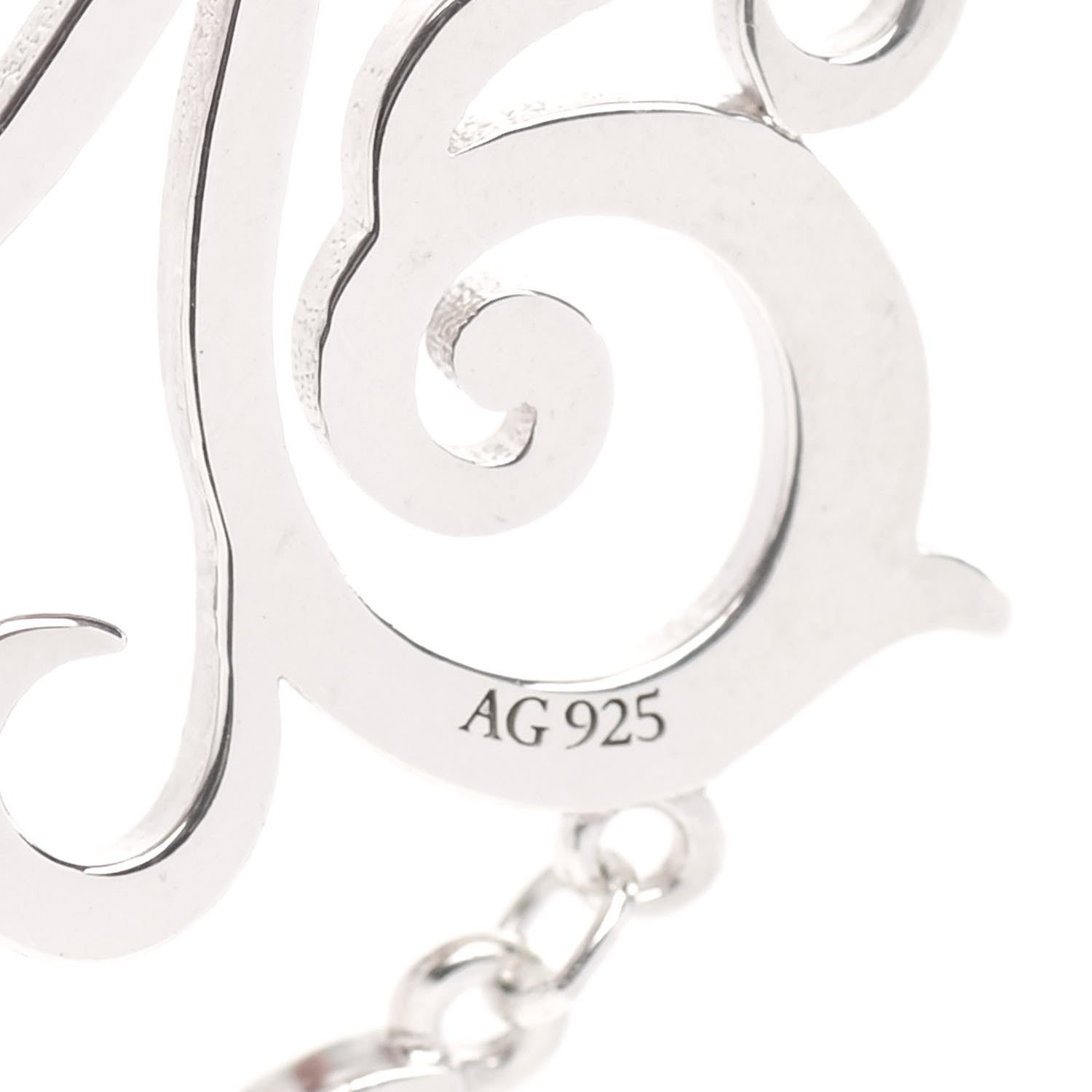 Tiffany Sterling Silver Enchant Chandelier Earrings 5 of 6