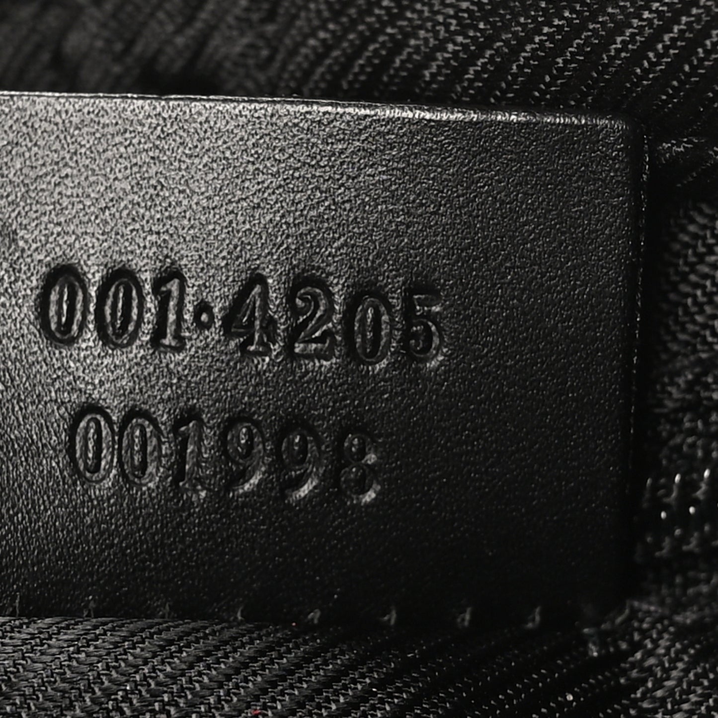 Monogram Shoulder Bag  Black