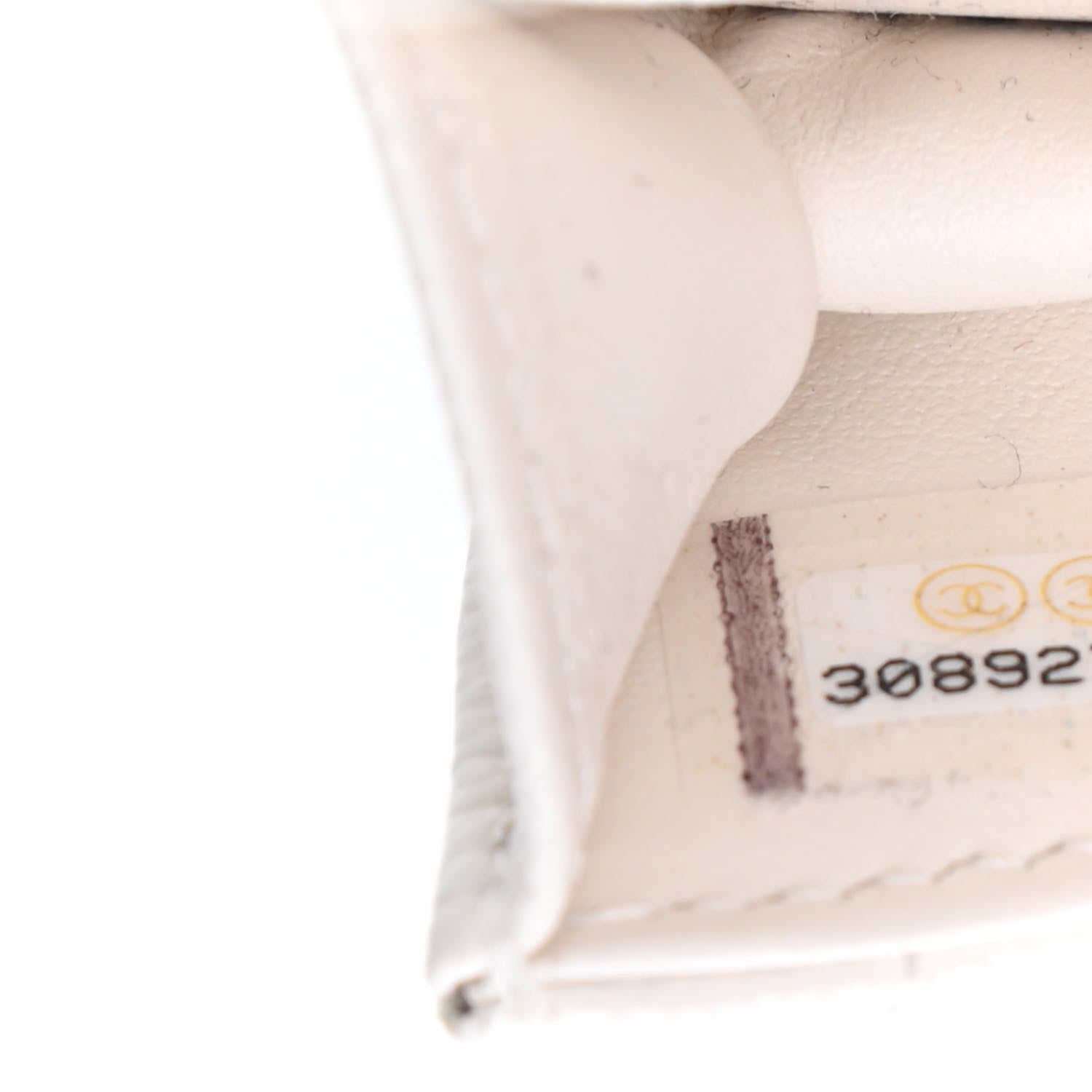 Chanel Caviar Quilted Airpods Pro Case White 8 of 9