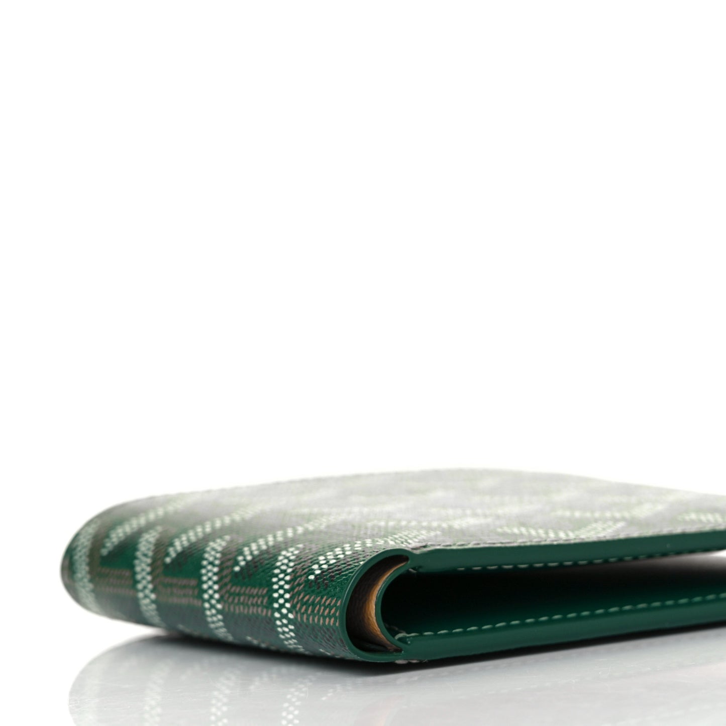 Goyardine Bifold Victoire Wallet Green