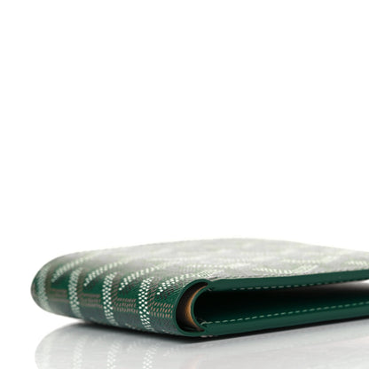 Goyard Goyardine Bifold Victoire Wallet Green 7 of 8