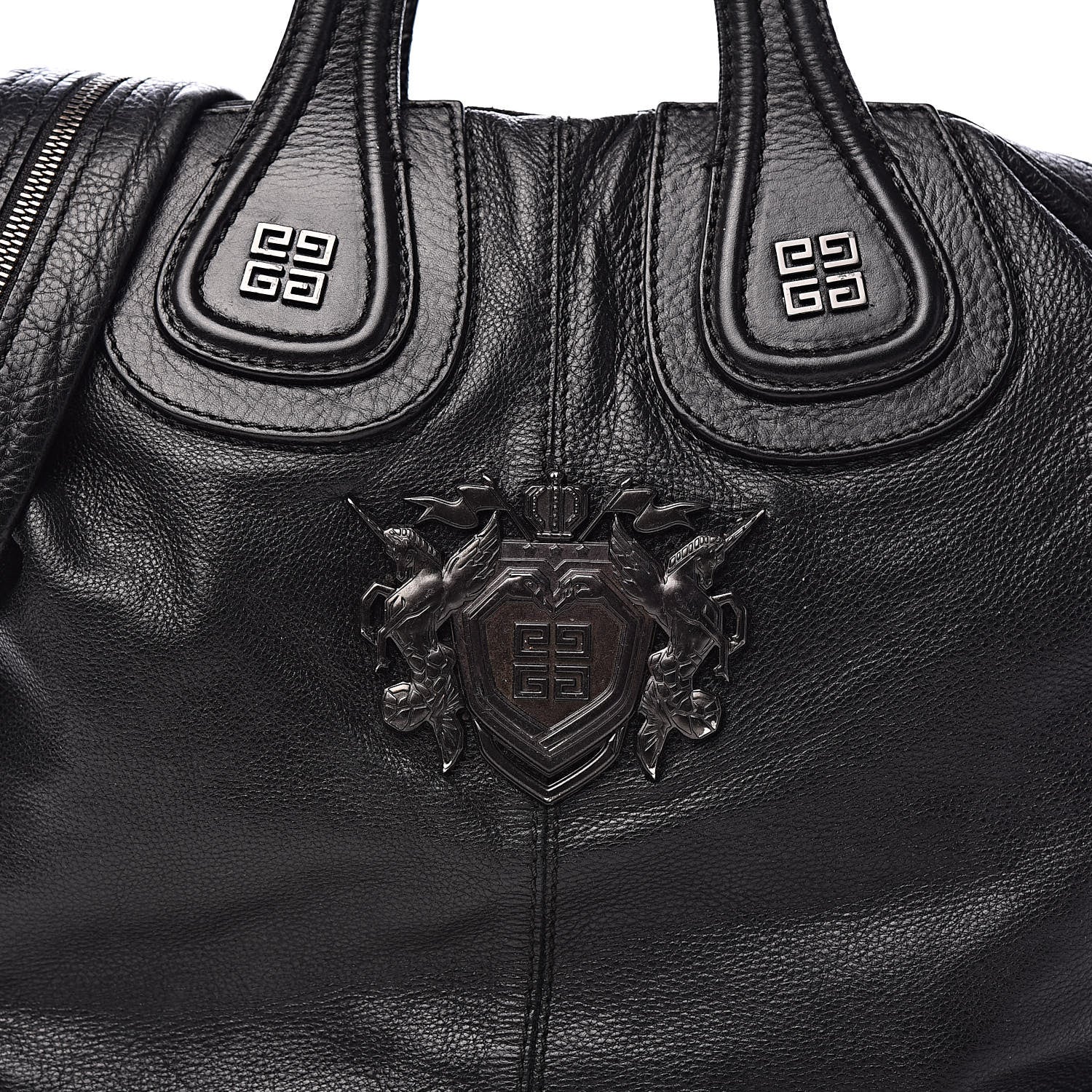 Givenchy Waxed Calfskin Medium Nightingale Black 9 of 9