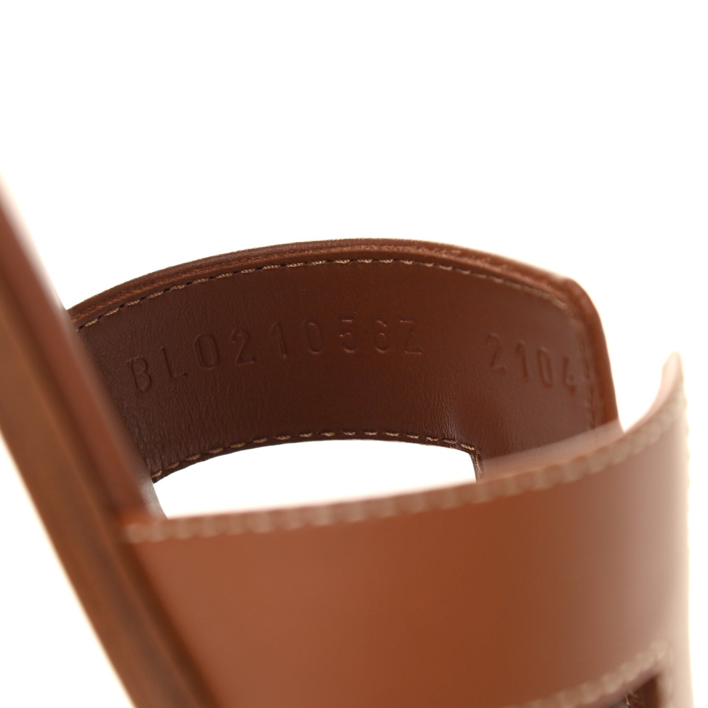 Box Calfskin Oran Sandals 37 Gold