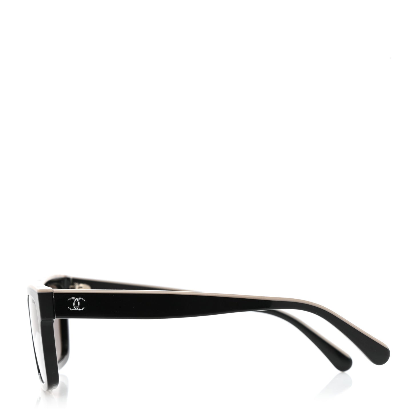 Acetate Square Sunglasses 5417 Black