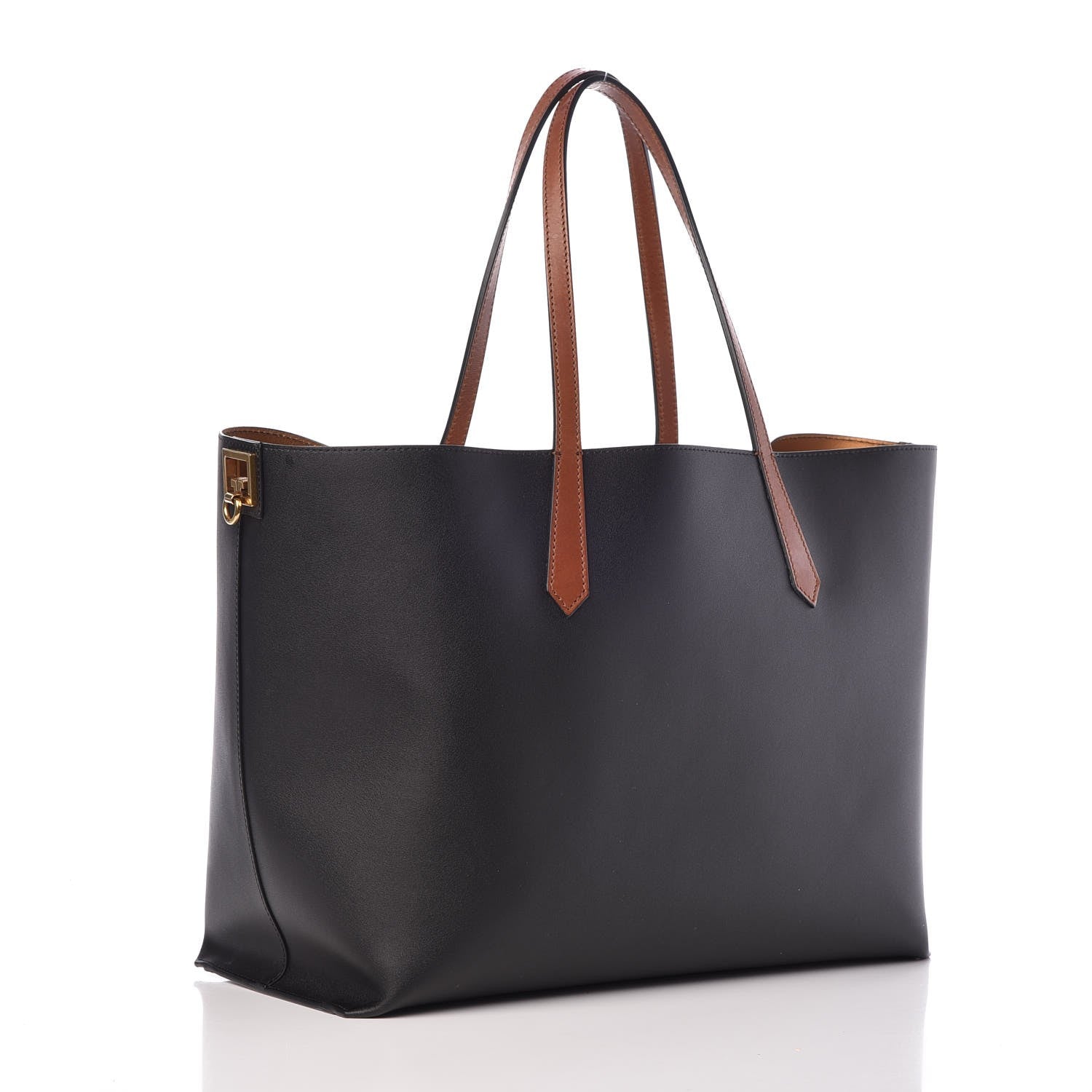 Givenchy Calfskin Medium GV Shopper Tote Black 3 of 9