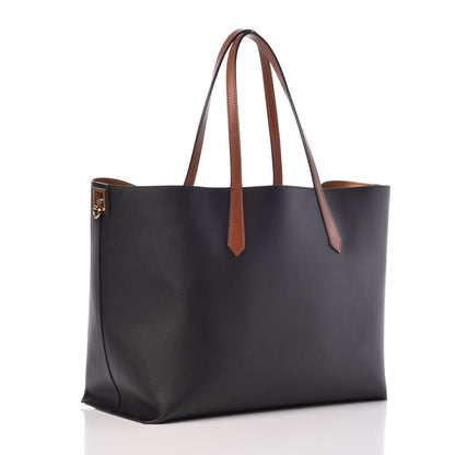 Givenchy Calfskin Medium GV Shopper Tote Black 3 of 9