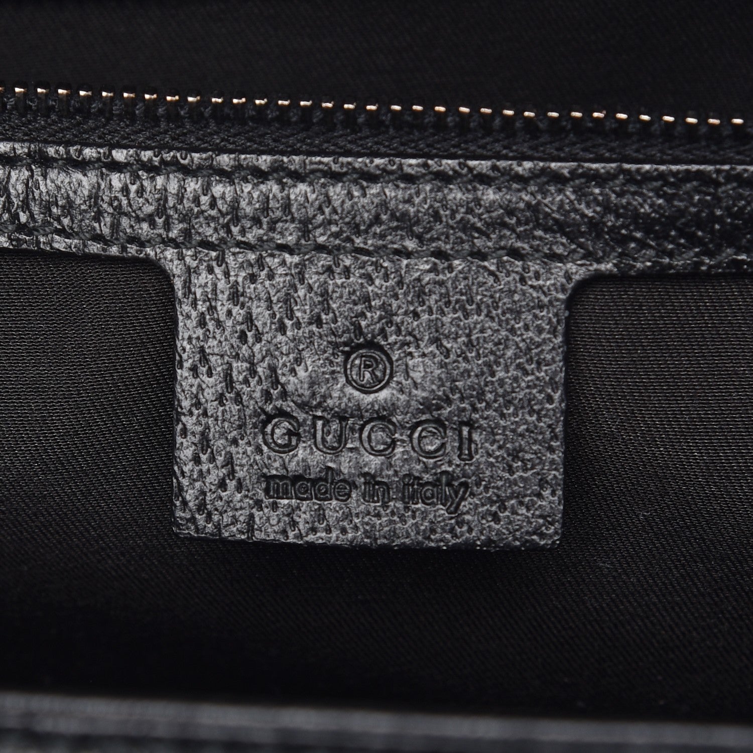 Gucci Monogram Large Treasure Boston Tote Black 6 of 7