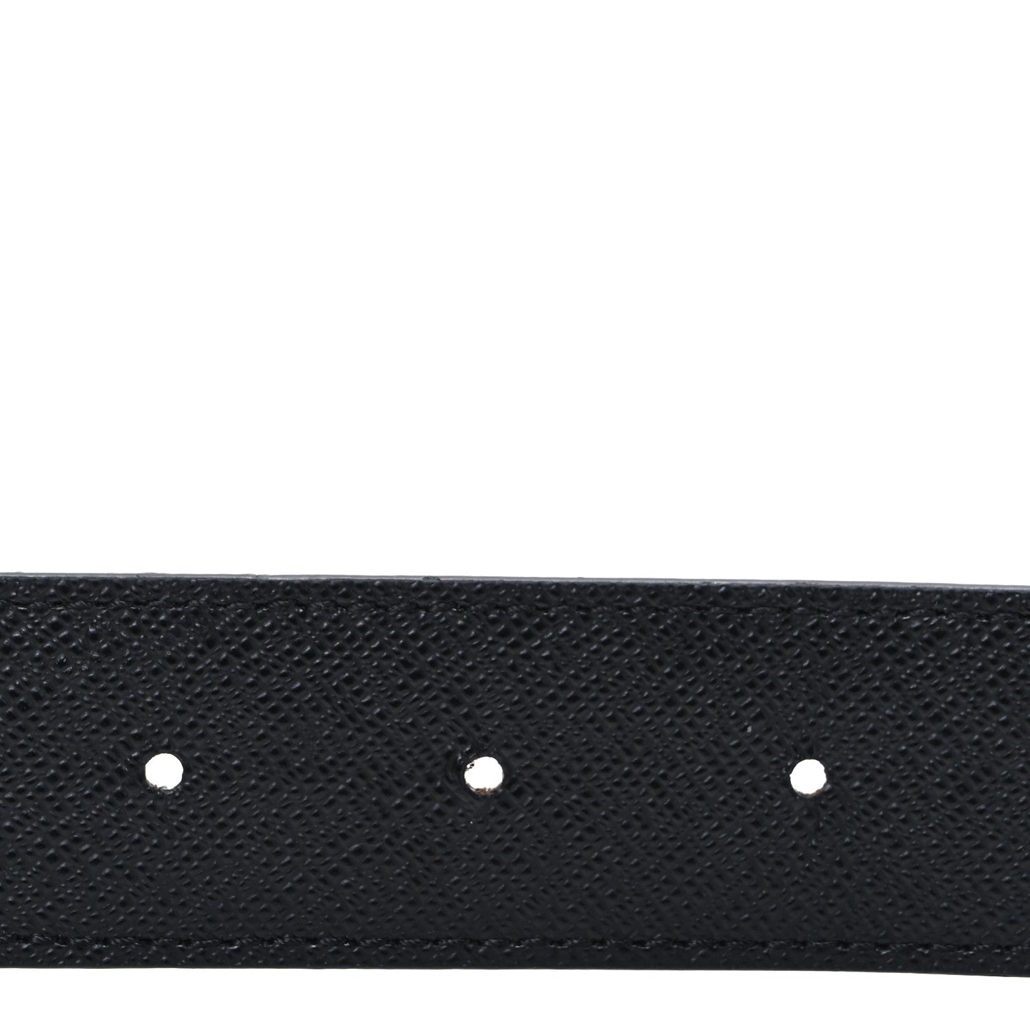 Louis Vuitton Calfskin Monogram 30mm LV Initiales Reversible Belt 80 32 Black 4 of 5