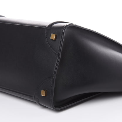 Celine Smooth Calfskin Mini Luggage Black 10 of 15