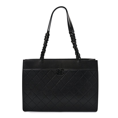 Chanel Caviar Quilted My Everything Large Shopping Tote Black 1 of 14
