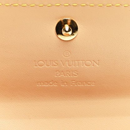 Louis Vuitton Monogram Multicolor Porte-Monnaie Plat Coin Purse White 6 of 6
