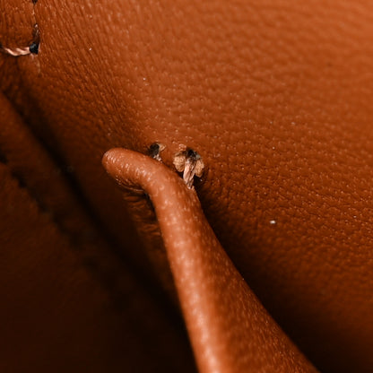 Celine Canvas Calfskin Triomphe Shoulder Bag Tan 12 of 12