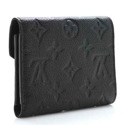Louis Vuitton Empreinte Victorine Wallet Black 3 of 7