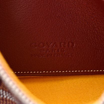 Goyard Goyardine Mini Senat Pochette Burgundy 6 of 8
