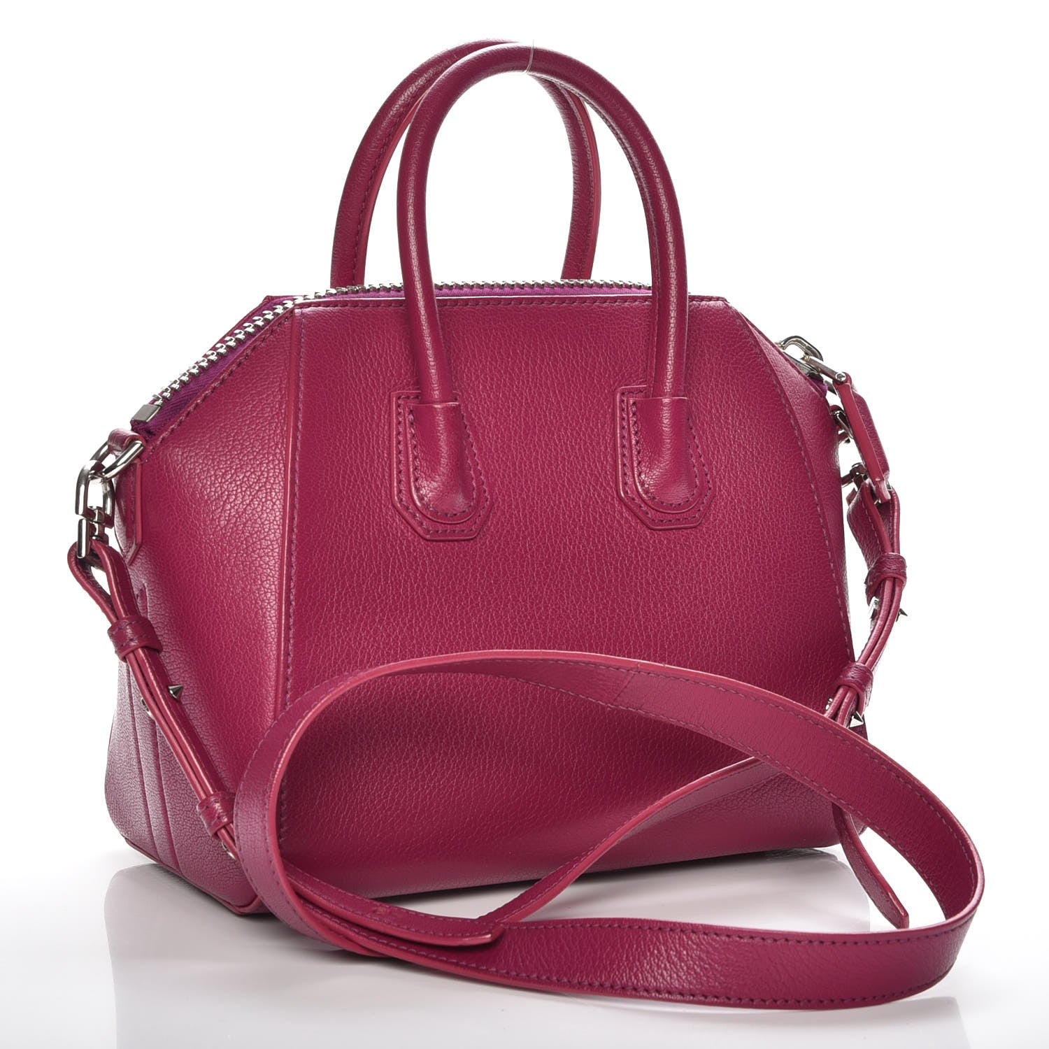 Givenchy Sugar Goatskin Mini Antigona Magenta 4 of 8