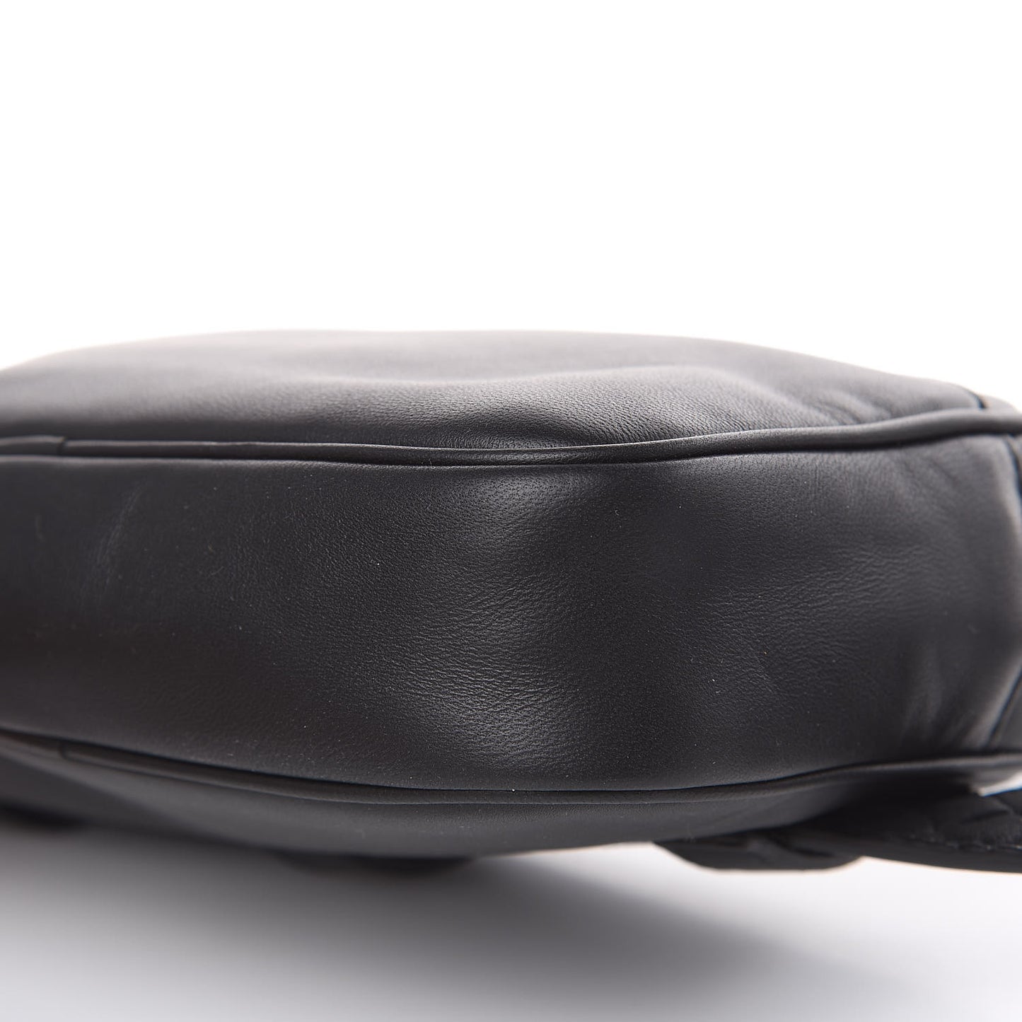 Nappa Intrecciato Belt Bag Black