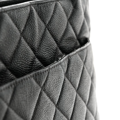 Chanel Caviar Quilted Medallion Tote Black 12 of 17