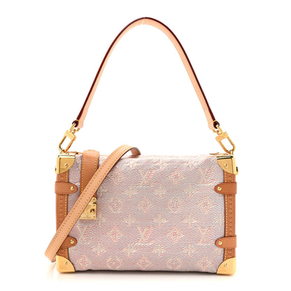 Louis Vuitton Monoglam Side Trunk Rose 1 of 10
