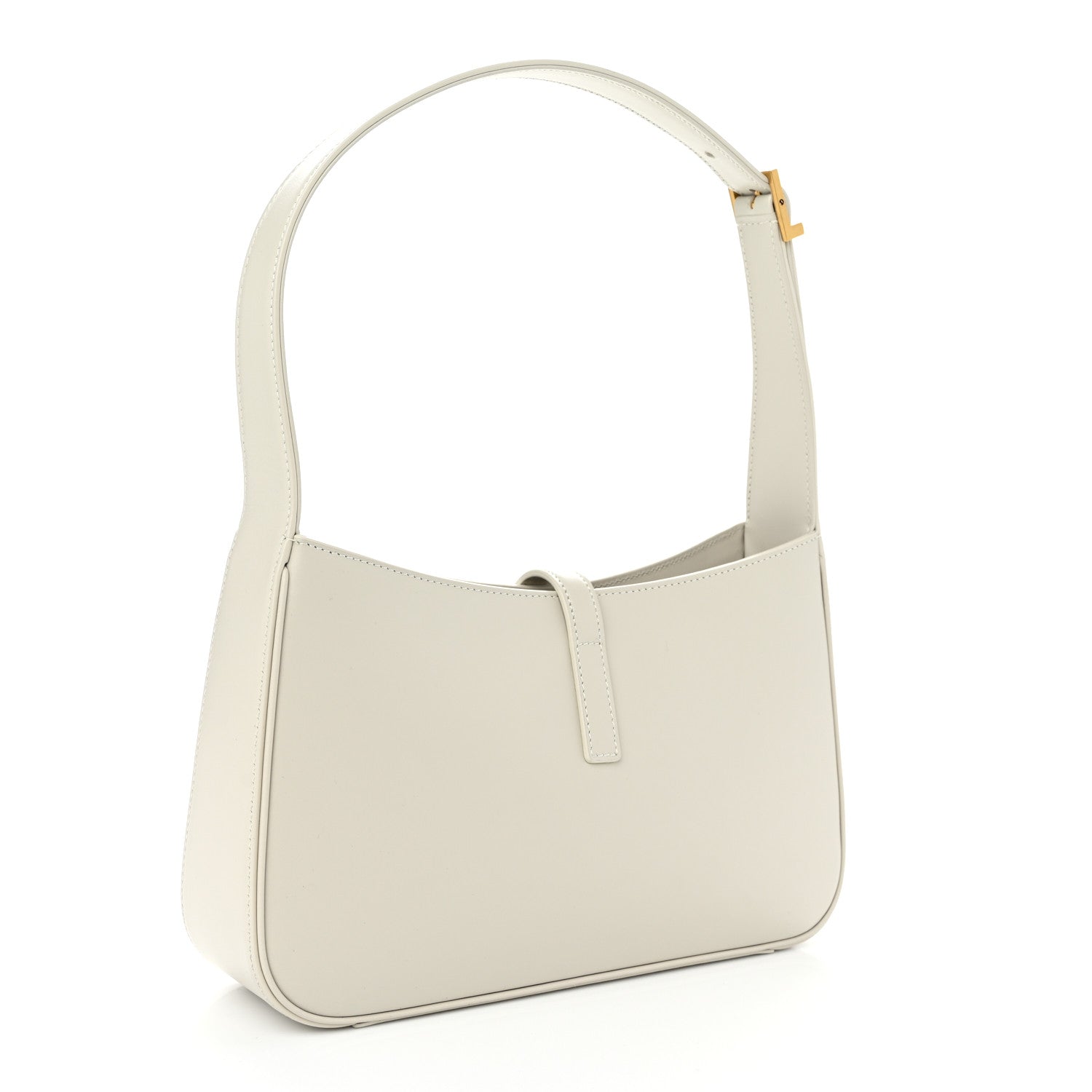 Saint Laurent Smooth Calfskin Le 5 A 7 Hobo Crema Soft 3 of 10