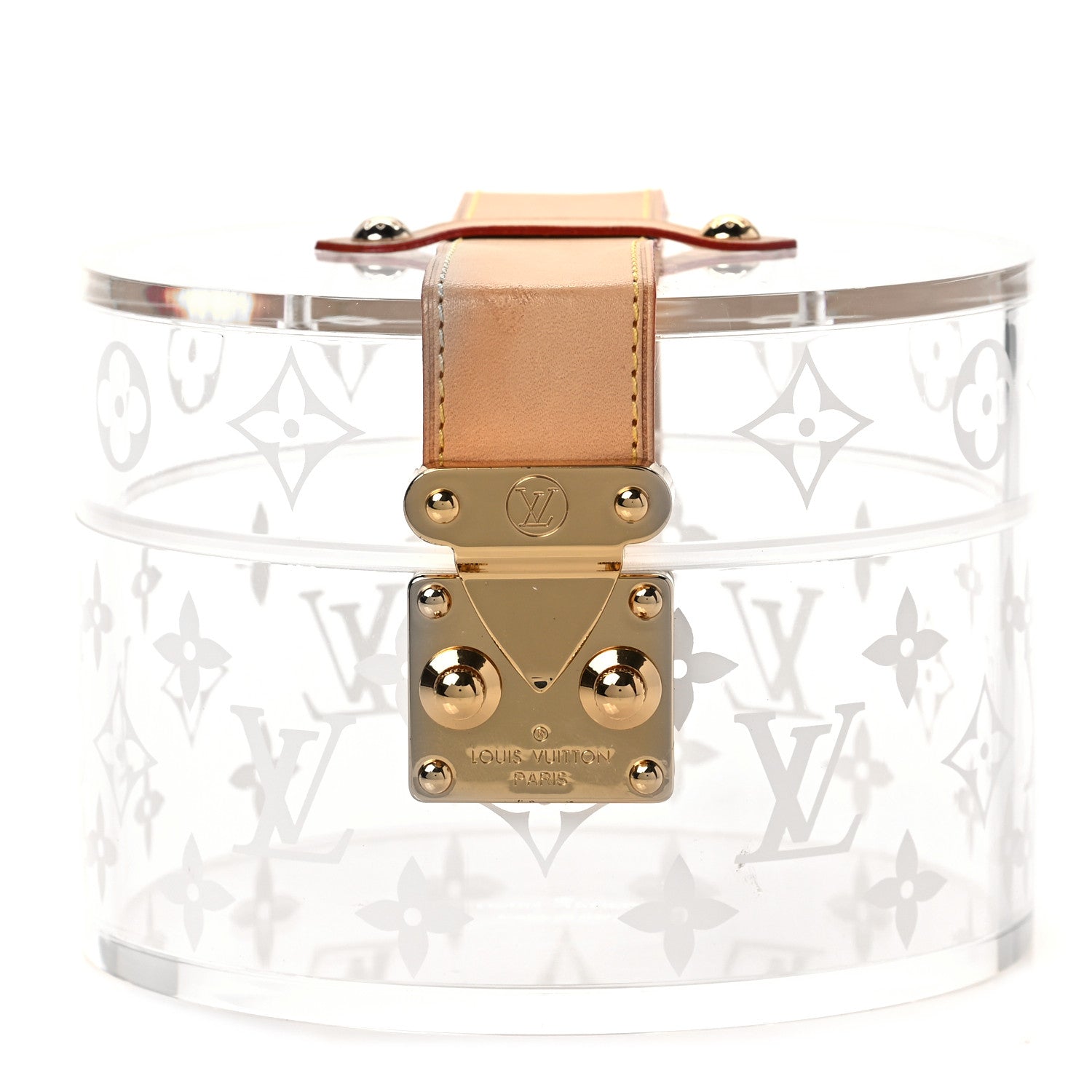 Louis Vuitton Transparent Plexiglass Box Scott 1 of 8