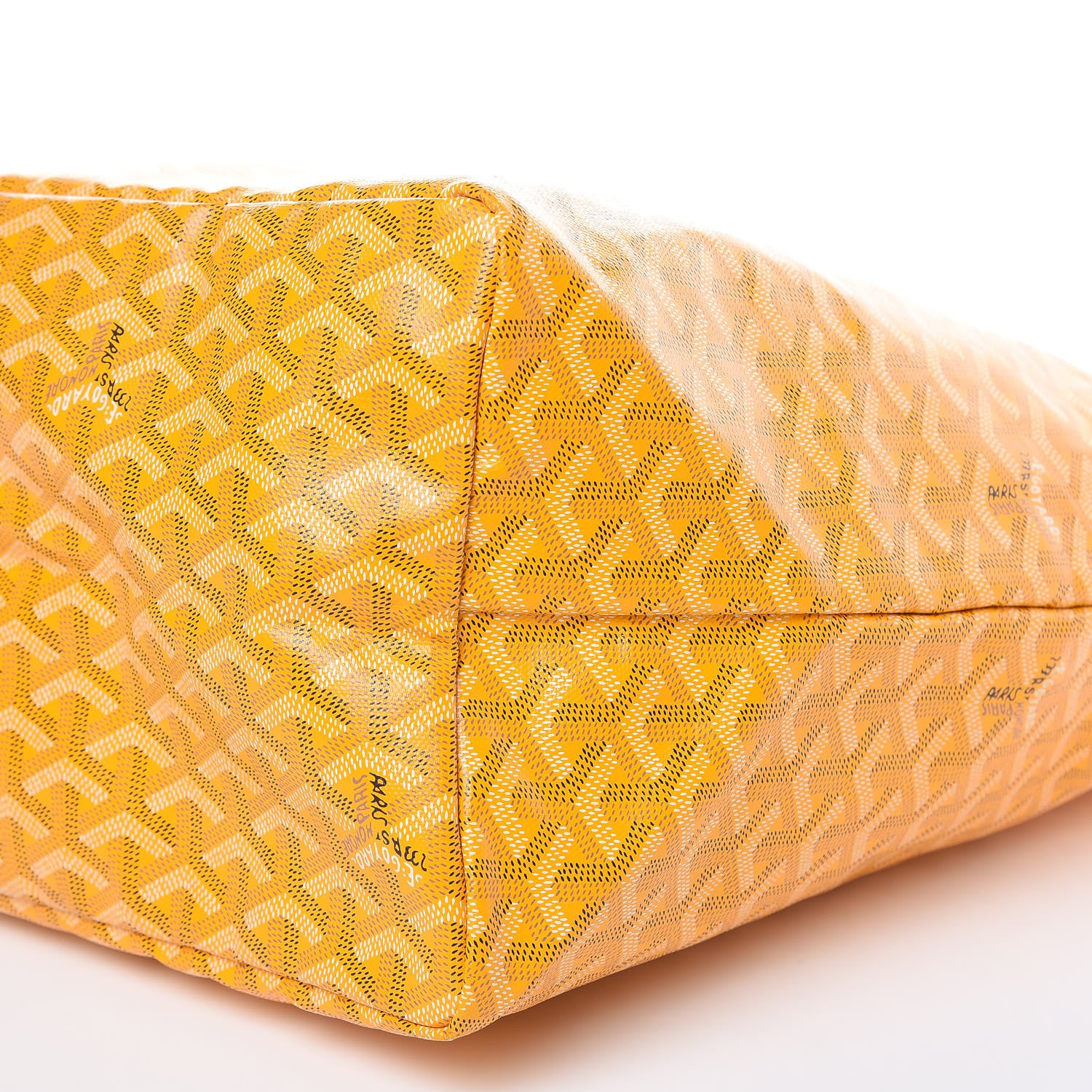 Goyard Goyardine Saint Louis GM Yellow 11 of 13