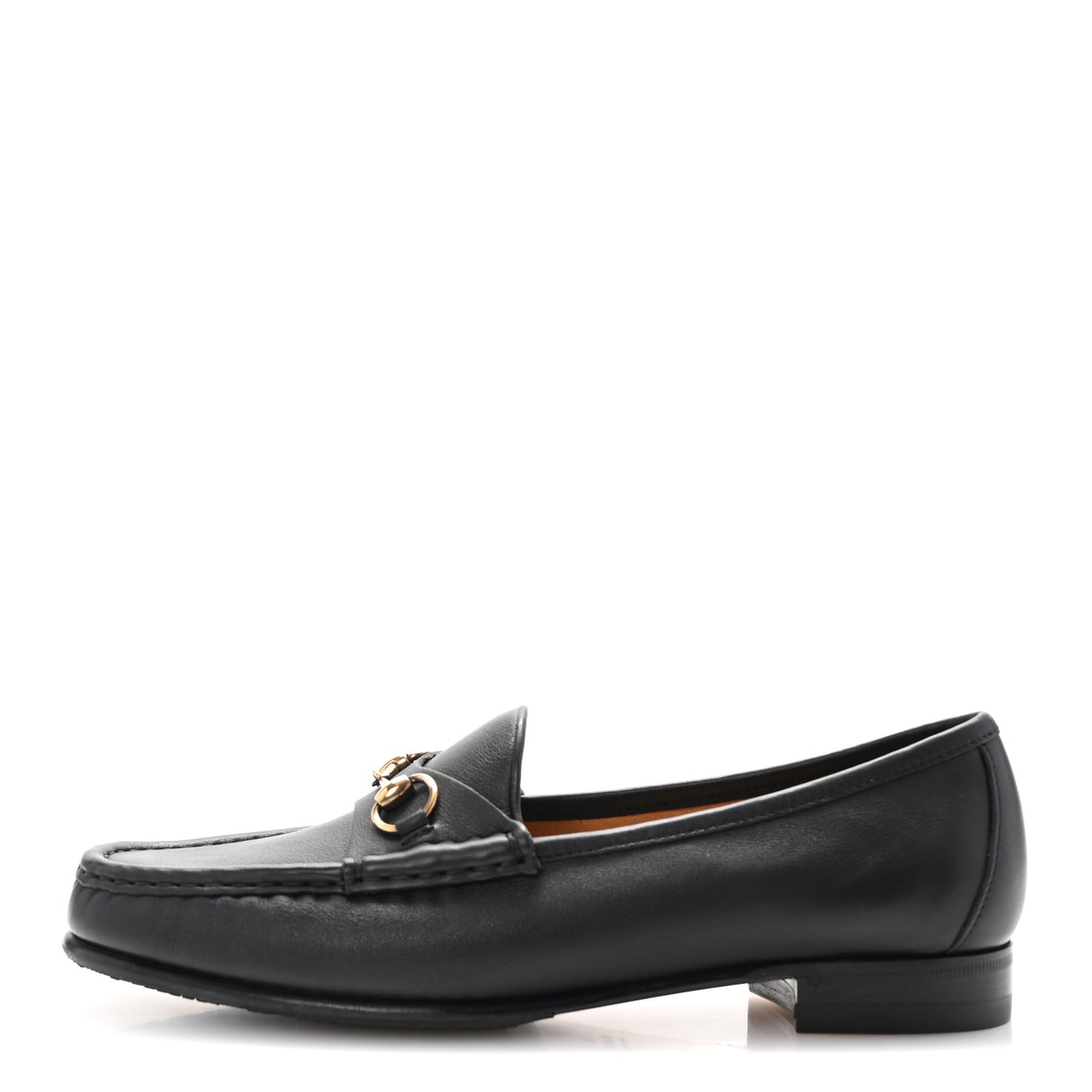 Calfskin Womens 1953 Horsebit Loafers 38.5 Black
