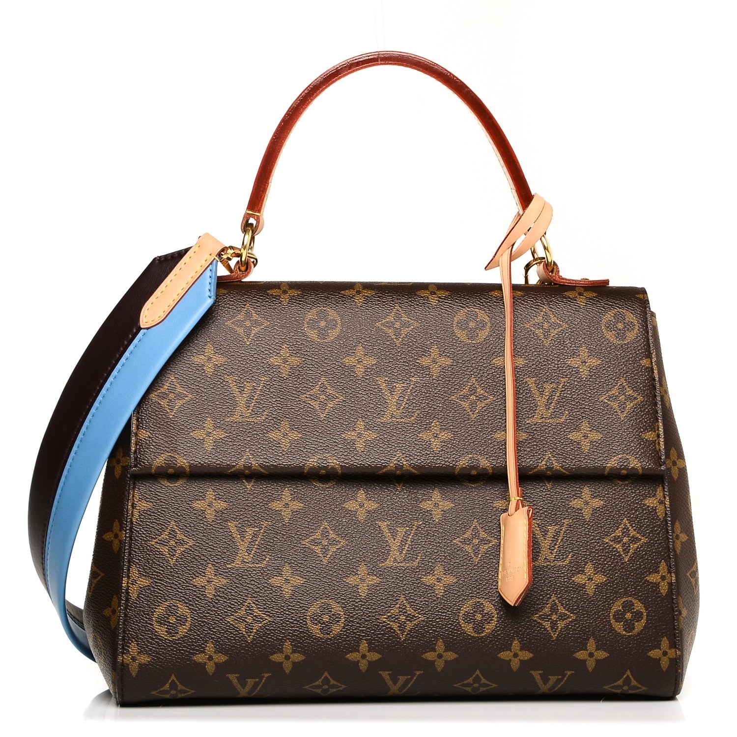 Louis Vuitton Monogram Cluny MM Blue Glacial 1 of 8