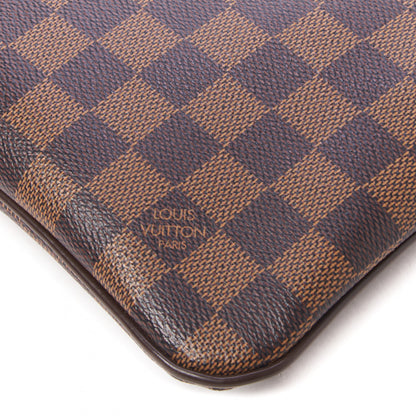 Louis Vuitton Damier Ebene Brooklyn Flat Pochette 5 of 9