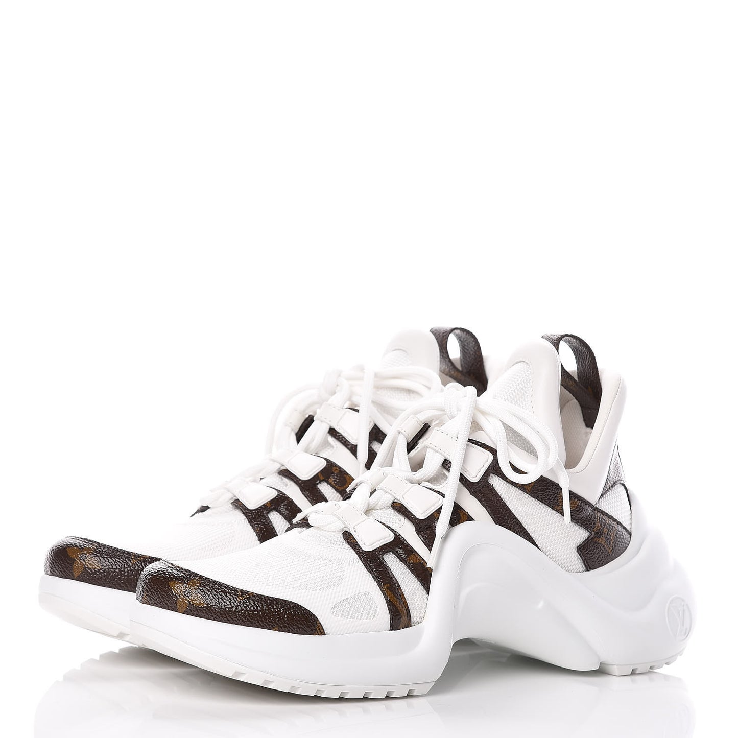 Patent Monogram LV Archlight Sneakers 39 White