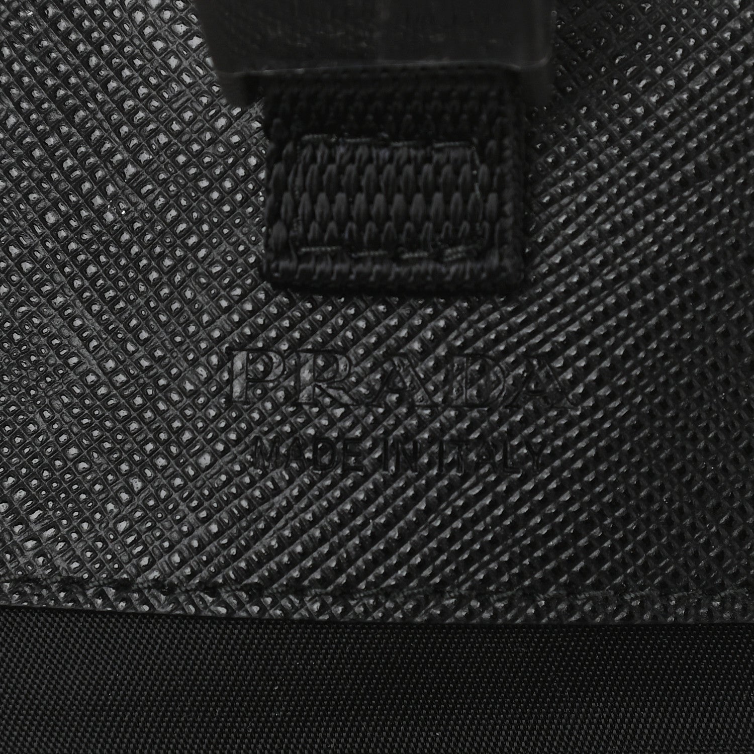 Prada Re-Nylon Saffiano Smartphone Case Crossbody Black 6 of 9