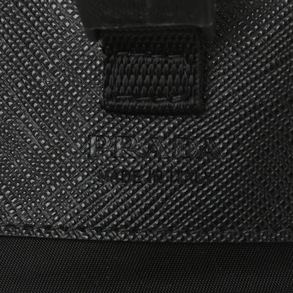 Prada Re-Nylon Saffiano Smartphone Case Crossbody Black 6 of 9
