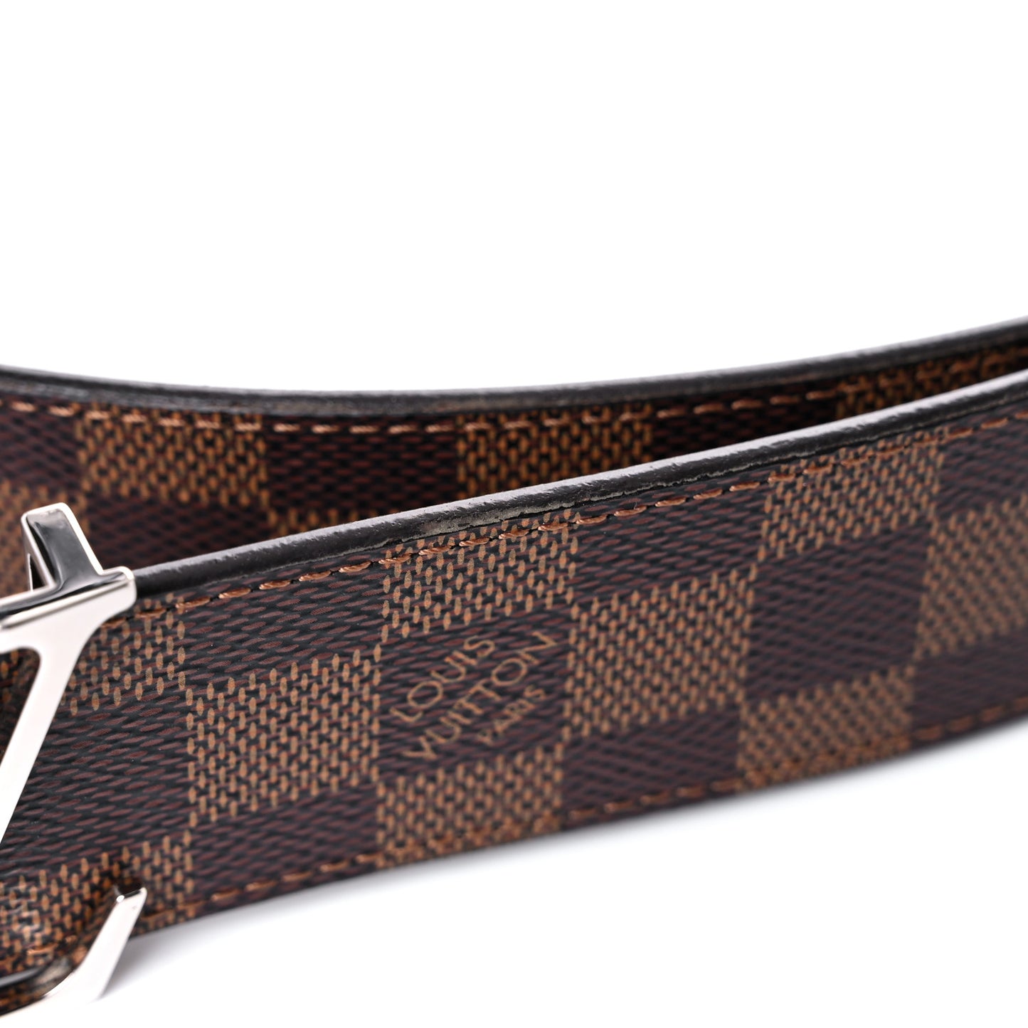 Mini Damier Ebene 25mm LV Initiales Belt 90 36