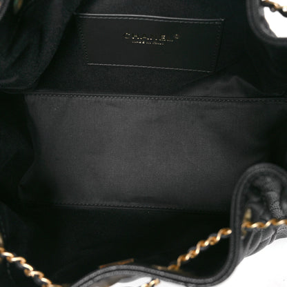 Chanel Caviar Quilted Small Chanel 25 Handbag Black 6 of 11