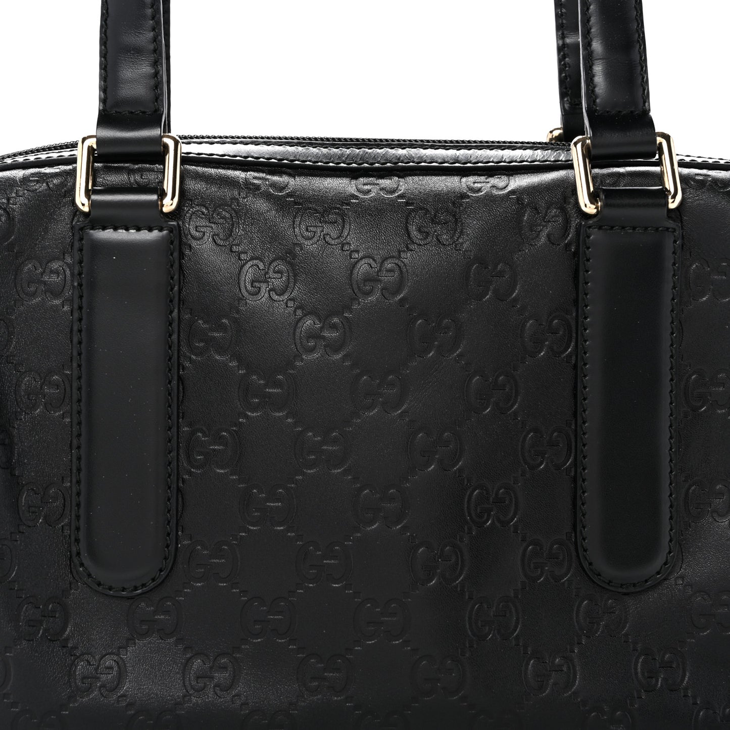 Guccissima Small Boston Black