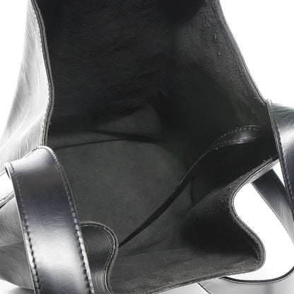 Louis Vuitton Epi Sac D'Epaule GM Black 5 of 7