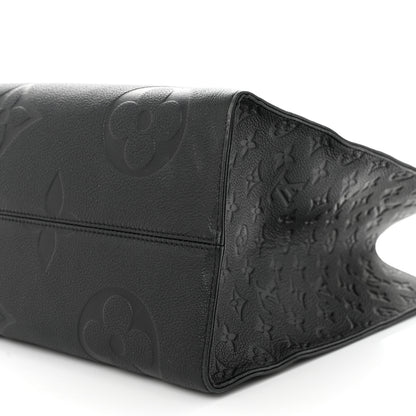 Louis Vuitton Empreinte Monogram Giant Onthego GM Black 10 of 12