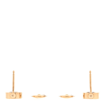 Louis Vuitton 18K Yellow Gold Empreinte Ear Studs Earrings 3 of 5