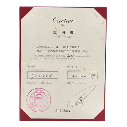 Cartier 18K Pink Yellow White Gold Diamond 13mm C De Ring 57 8 7 of 7