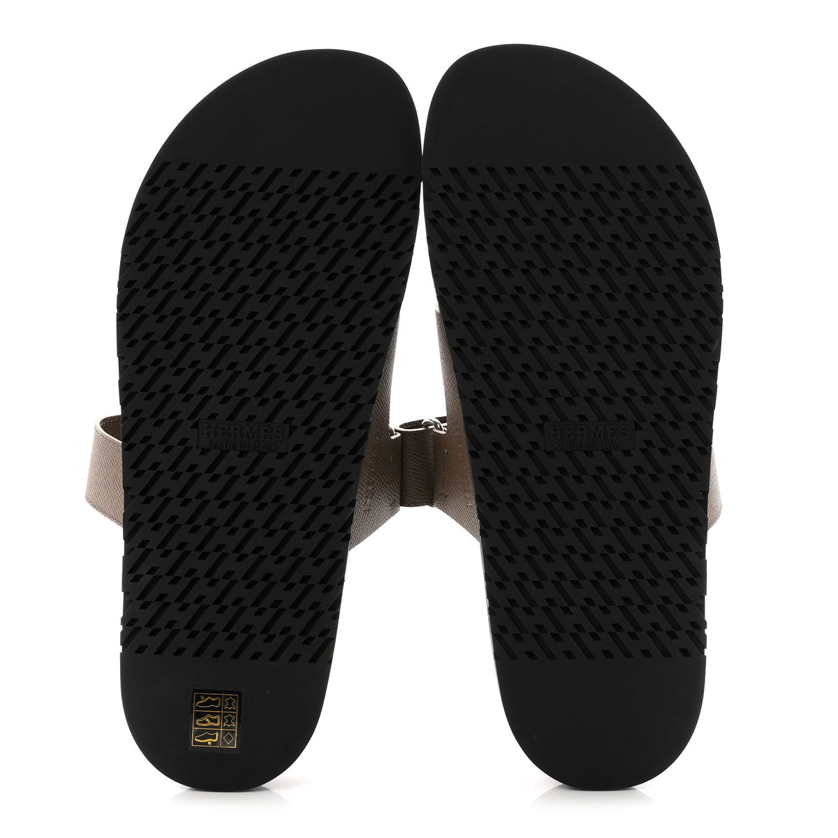 Epsom Mens Chypre Sandals 44 Etoupe