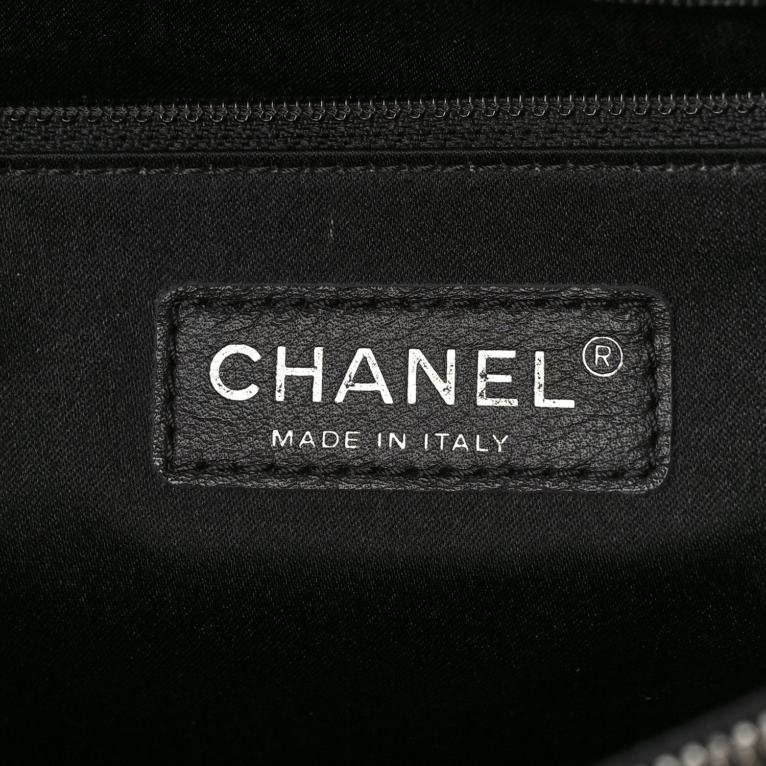 Chanel Caviar Quilted Grand Shopping Tote GST Black 6 of 10