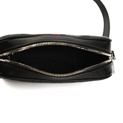 Gucci X BALENCIAGA BB Monogram Web Mini Ophidia Shoulder Bag Black 5 of 13