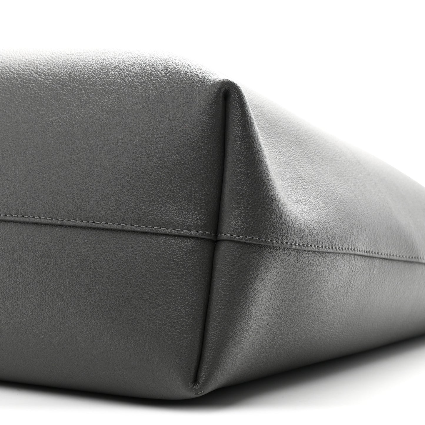 Calfskin Large Shopping Tote Storm