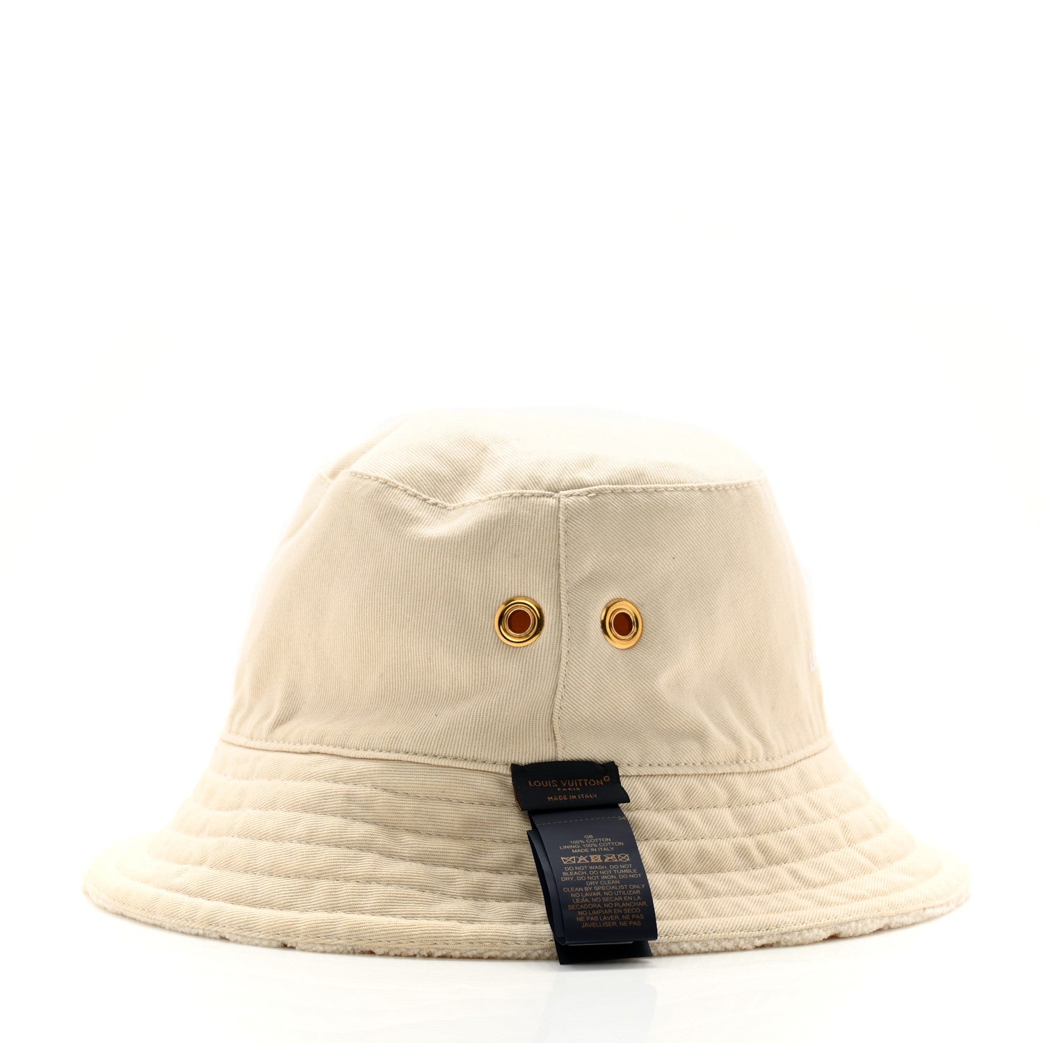 Louis Vuitton Monogram Cotton LVacation Reversible Hat M White 7 of 13